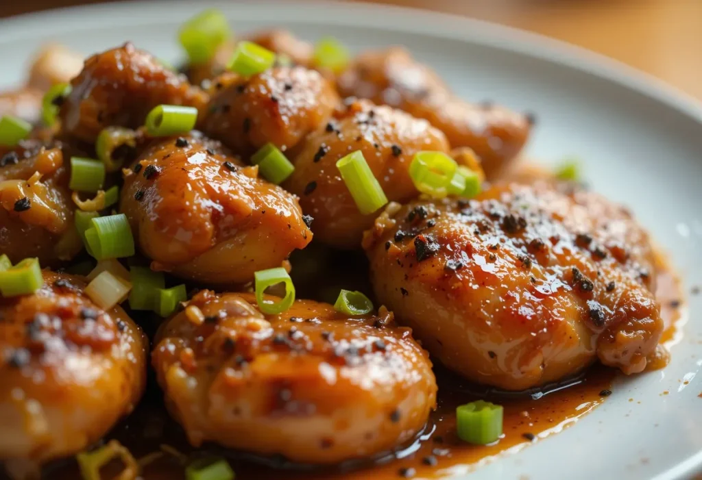 Spicy and Savory Black Pepper Chicken Recipe