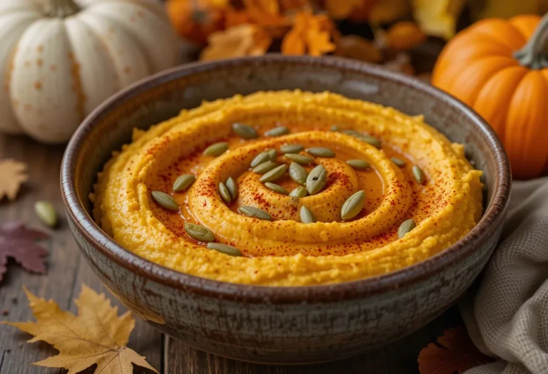 Butternut Squash Hummus – A Cozy Fall Twist on a Classic