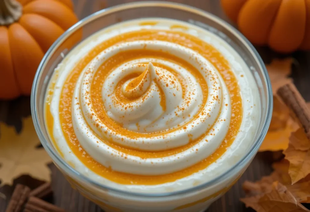 Greek Yogurt with Pumpkin Puree Swirl – Creamy, Cozy & Healthy