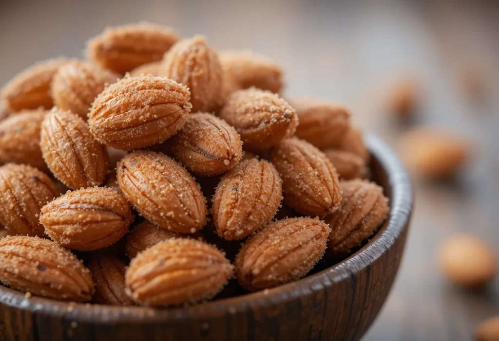 Cinnamon Roasted Almonds Recipe