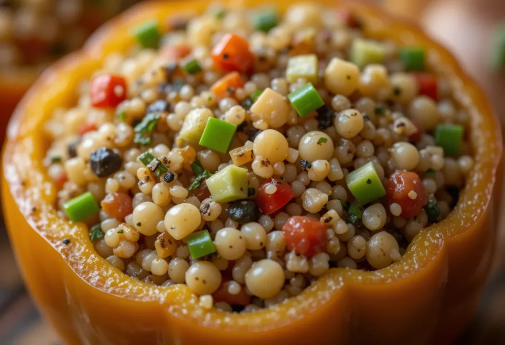 Quinoa-Stuffed Mini Bell Peppers Recipe