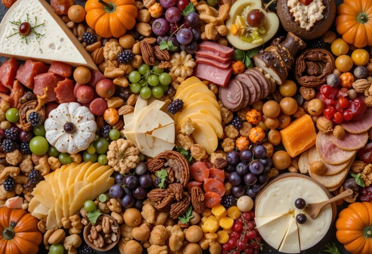 Easy Halloween Charcuterie Board for Guests