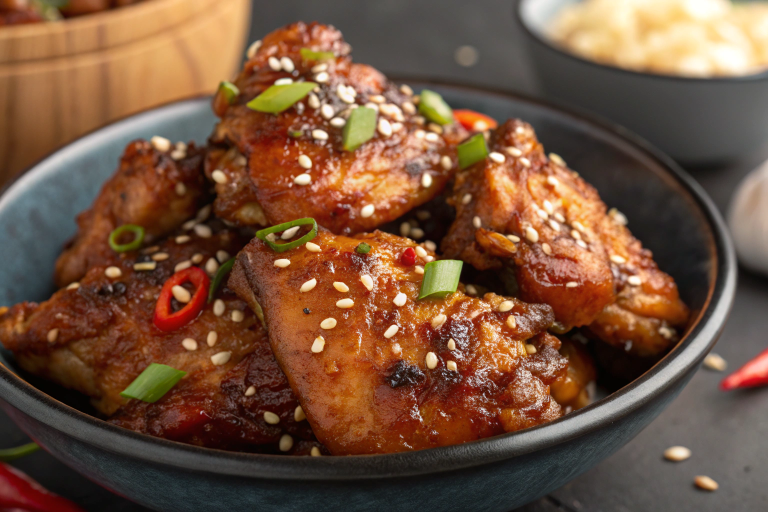Korean BBQ Chicken – Flavorful, Tender, and Perfectly Glazed