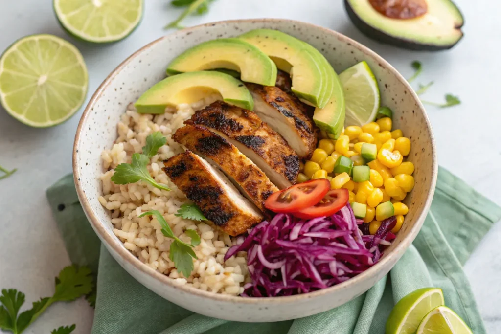Caribbean Jerk Chicken Bowl