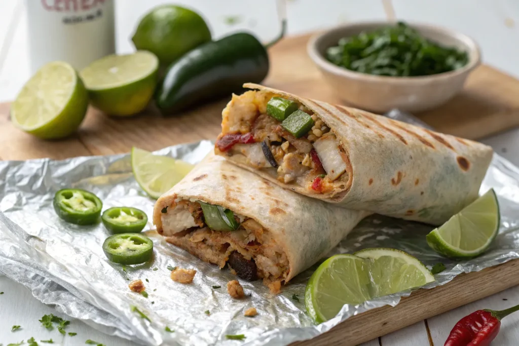Spicy Southwest Breakfast Burritos