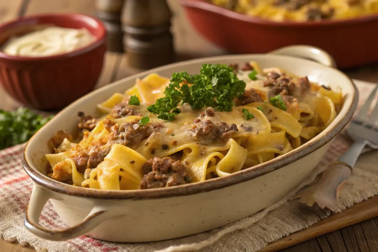 Sour Cream Beef Casserole