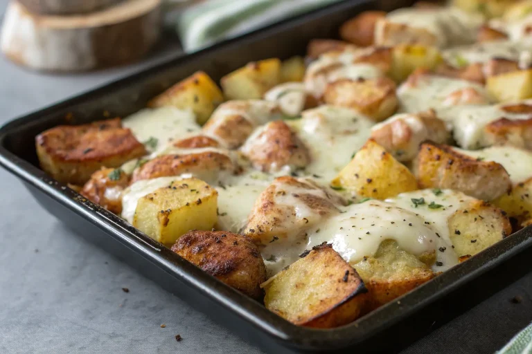 Garlic Parmesan Chicken and Potatoes