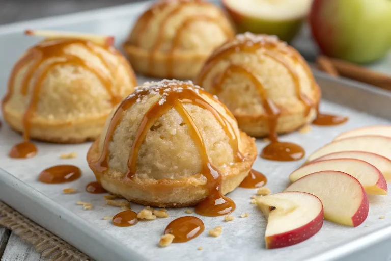 Irresistible Caramel Apple Pie Bombs