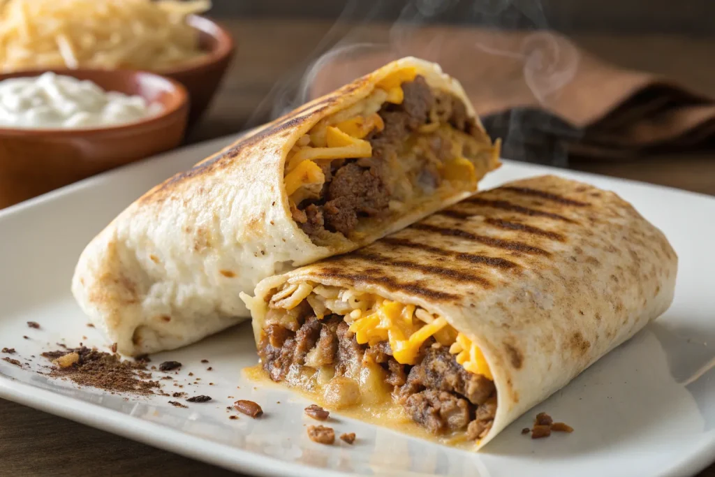 How to Make Grilled Cheese Burrito (Taco Bell Copycat)