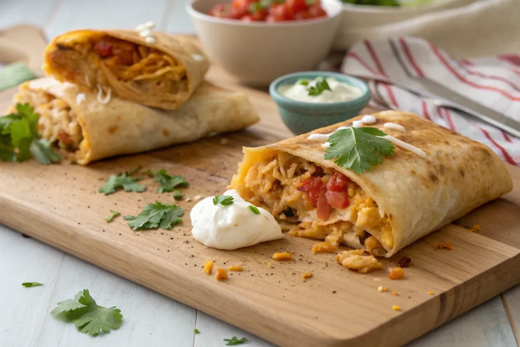 Chi-Chi's Baked Chicken Chimichangas