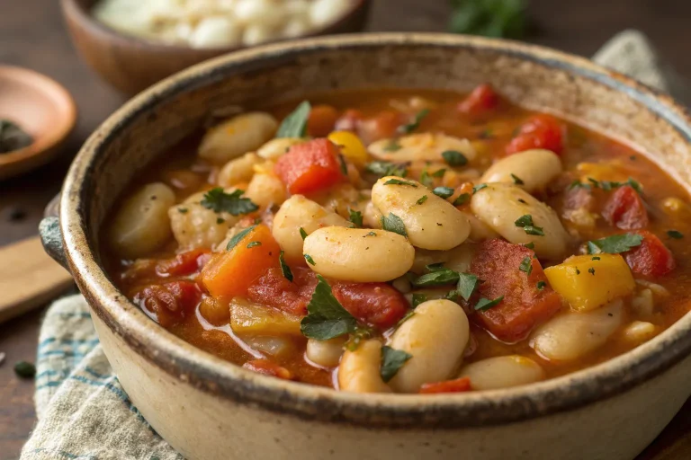 Greek Butter Bean Stew