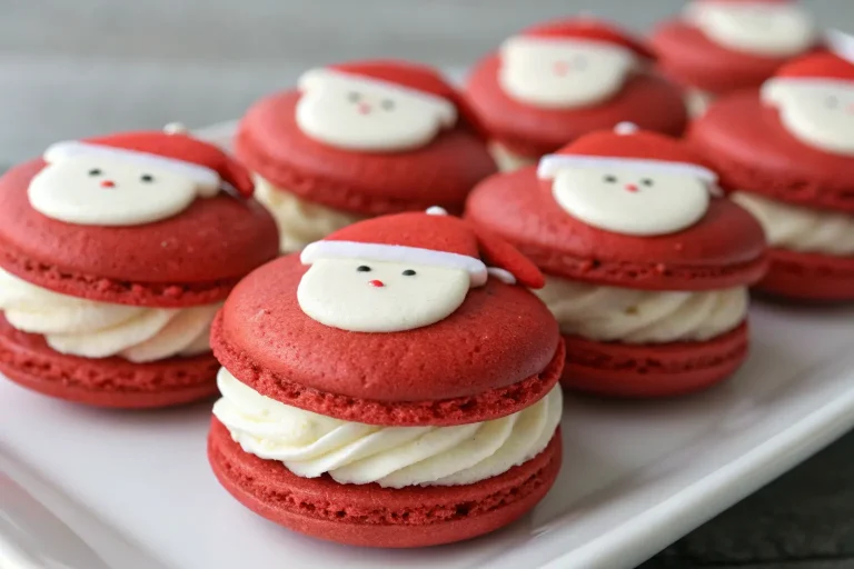 Santa Claus Macarons – Festive Christmas Cookies to Impress
