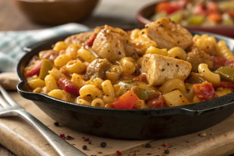 Autumn Chili Chicken Mac Skillet – Cozy Fall Comfort in 30 Minutes
