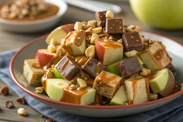 Snickers Caramel Apple Salad