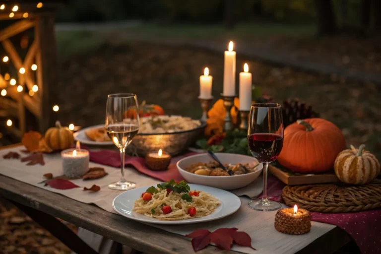 18 Romantic Fall Dinner Ideas for Two