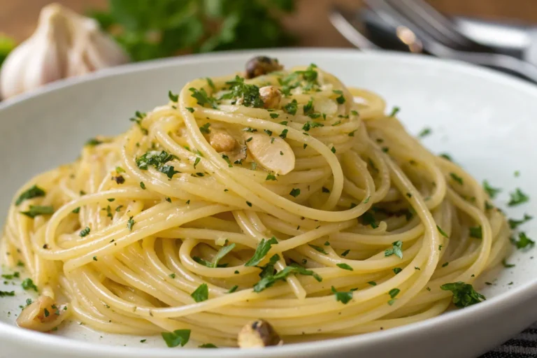 Creamy Tomato Garlic Pasta Fast!