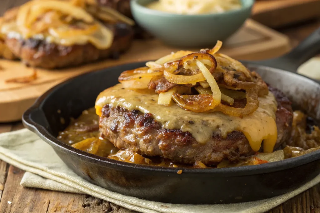 Amish Hamburger Steak Bake