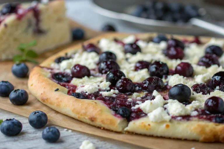 Blueberry Feta Flatbread