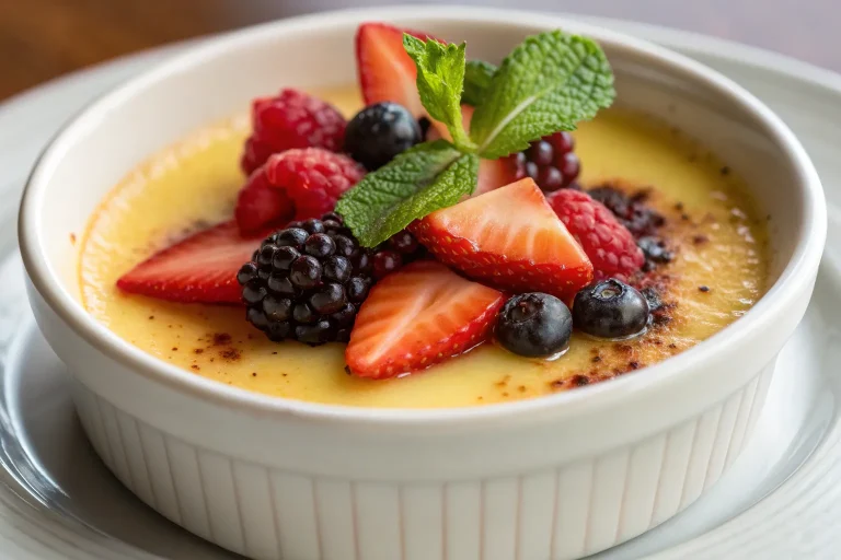 Classic Baked Vanilla Custard