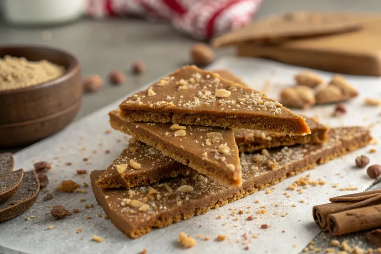 Gingerbread Cookie Bark
