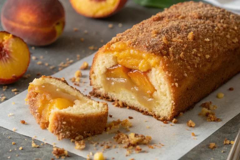 Peach Cobbler Pound Cake Twinkies