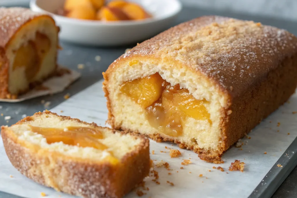 Peach Cobbler Pound Cake Twinkies