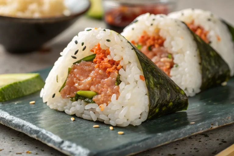 Spicy Tuna Onigiri Recipe