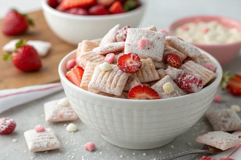 Strawberry Shortcake Puppy Chow