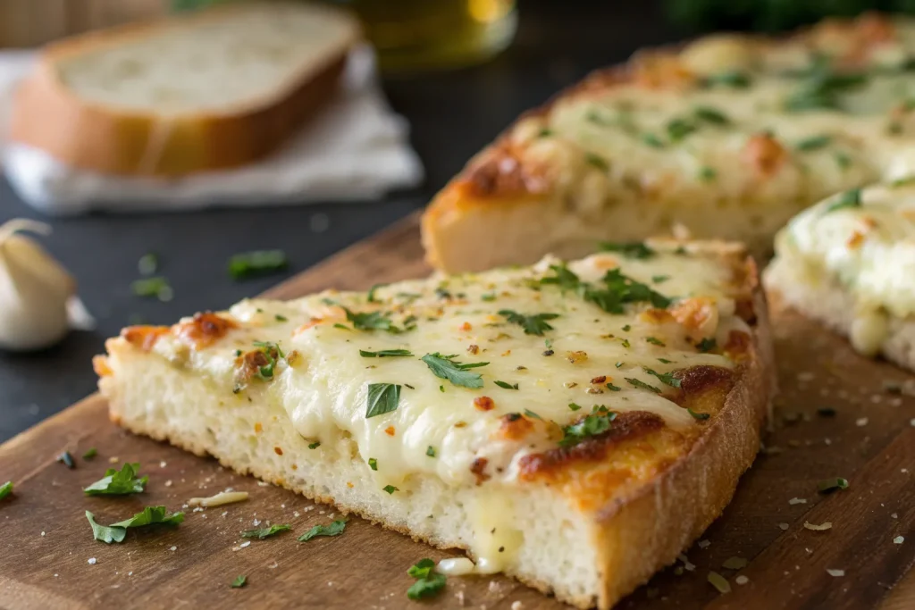 Texas Toast Garlic Bread Pizza 