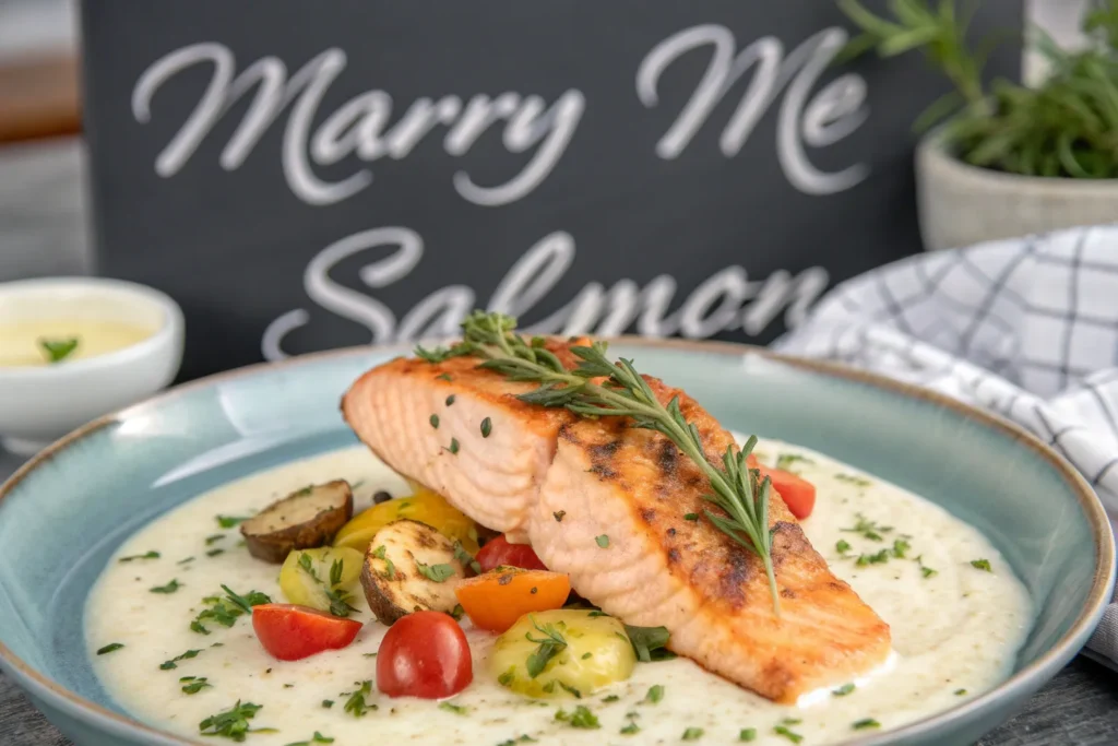 Marry Me Salmon – Creamy, Flavor-Packed Salmon Dinner