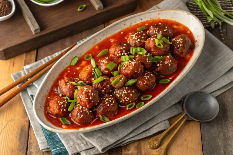 Sweet and Sour Meatballs