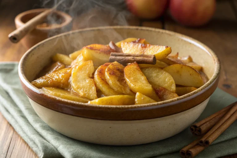 Slow Cooker Fried Apples