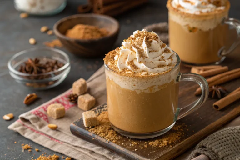 Warm Gingerbread Cocktail