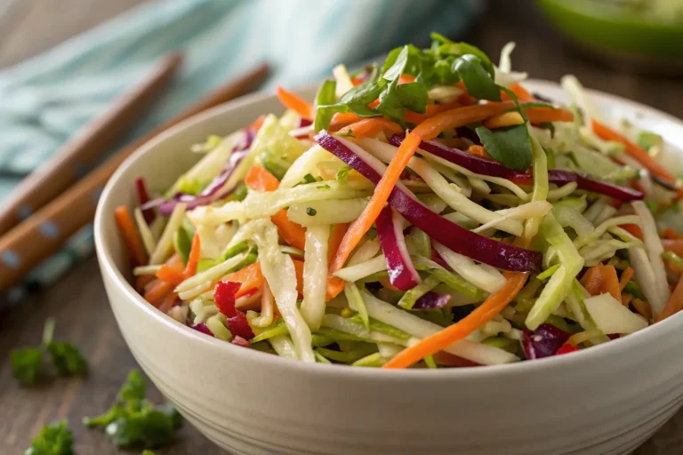 Crunchy Asian Cabbage Slaw