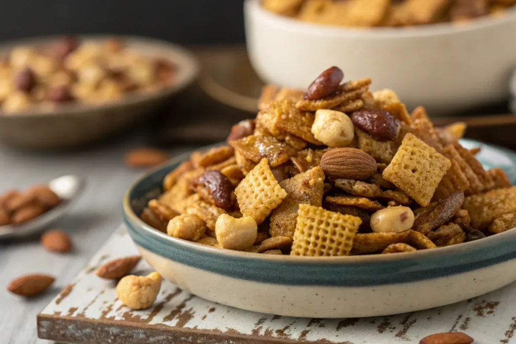 Addicting Toffee Chex Mix – Sweet, Salty, and Irresistibly Crunchy
