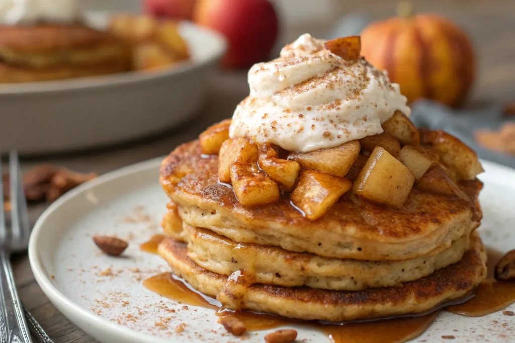 Apple Pie Pancakes – Delicious Fall Breakfast Idea
