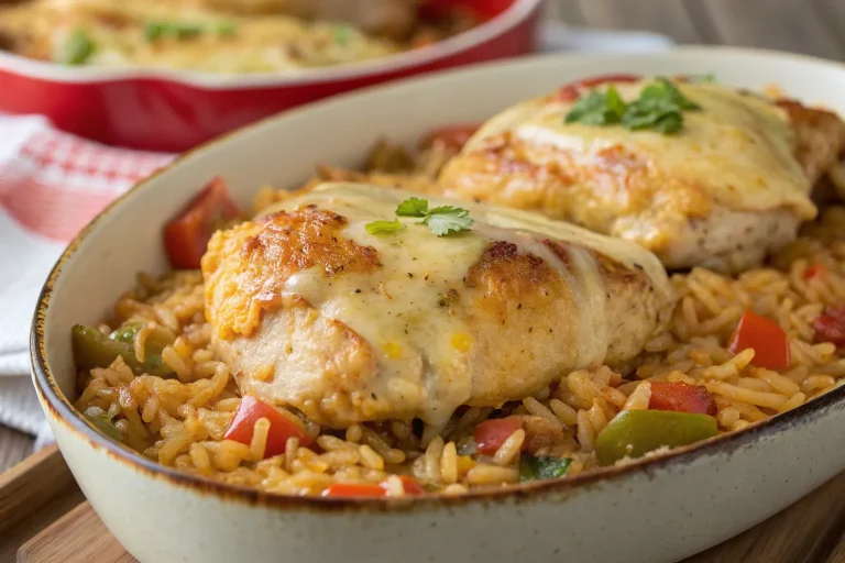 Arroz Con Pollo Cheesy Chicken