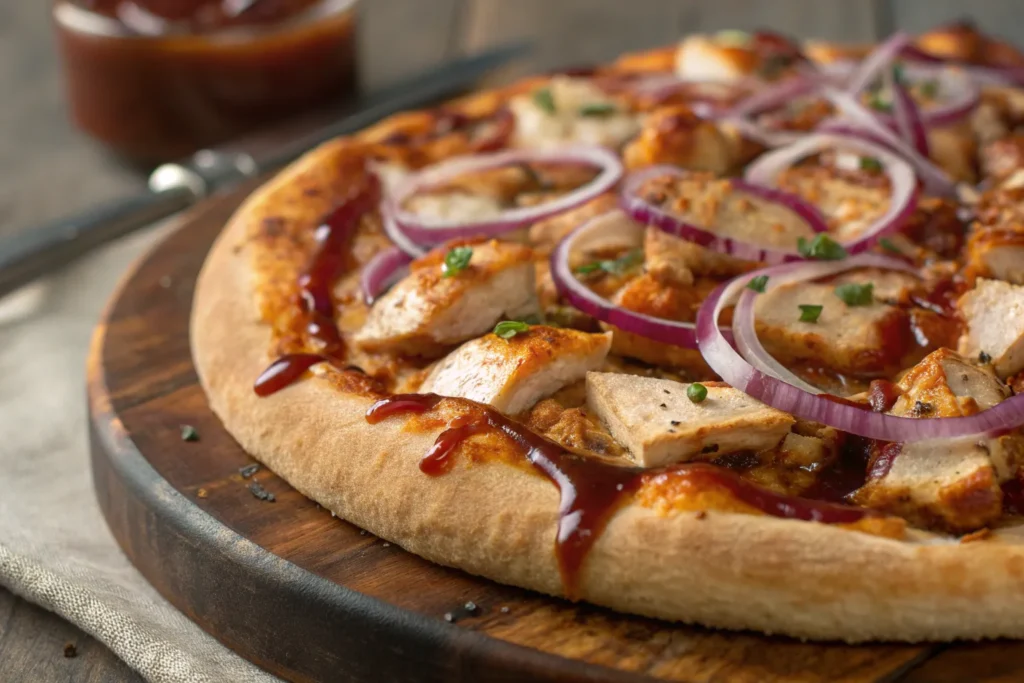 BBQ Chicken Pizza Delight