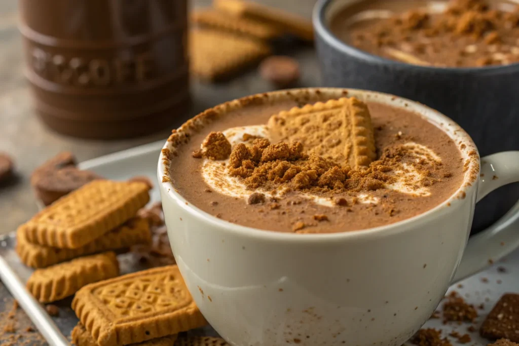 Biscoff Hot Chocolate Recipe