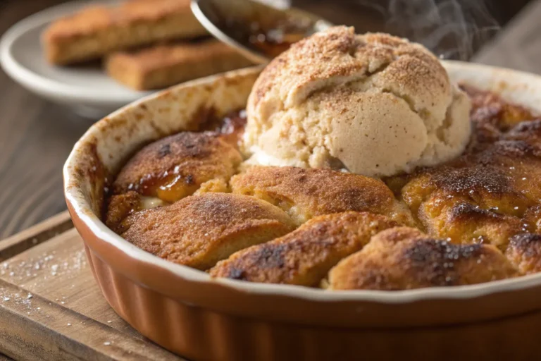 Brown Butter Snickerdoodle Cobbler