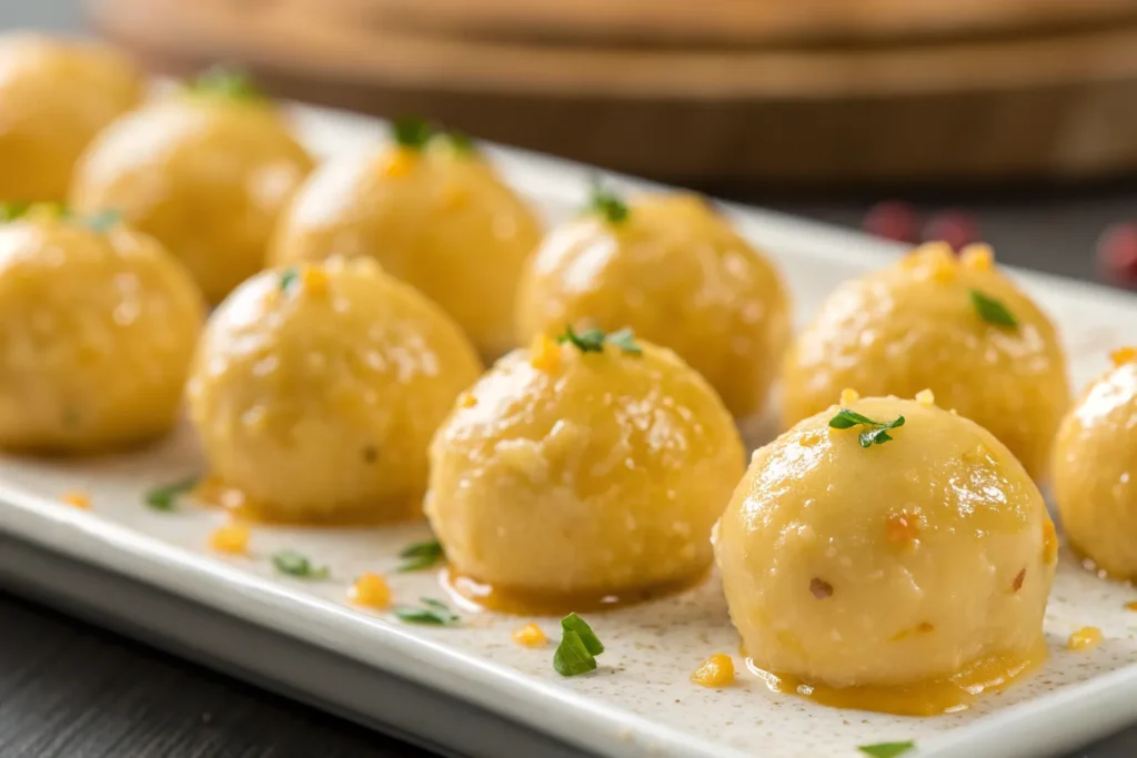 Cheese Ball Bites Appetizer