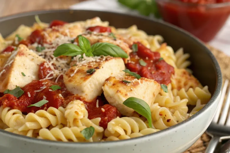 Cheesy Tuscan Chicken Rotini