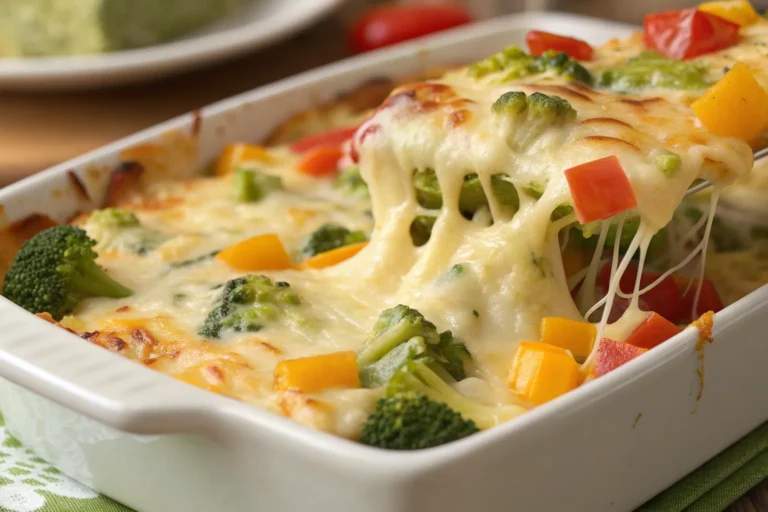 Cheesy Vegetable Casserole Bake