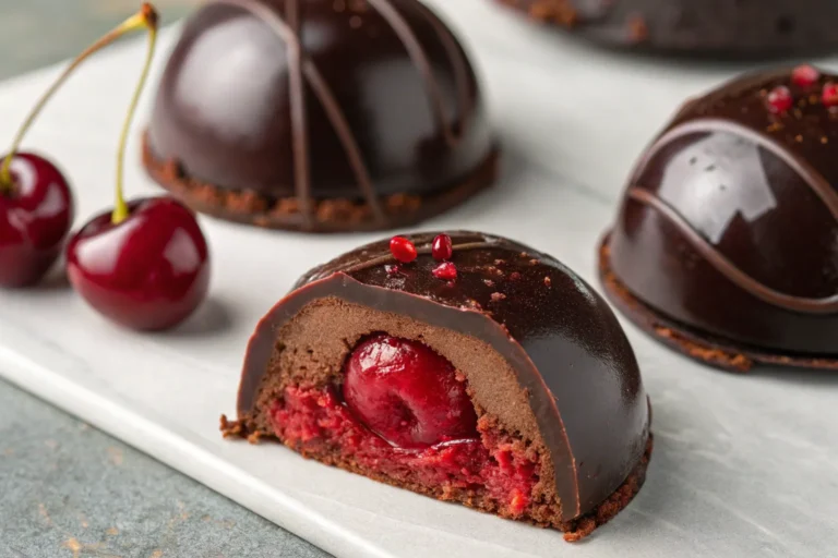 Cherry Bourbon Balls Dessert