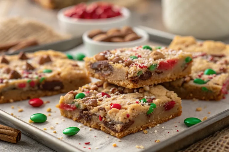 Christmas Cookie Bars – A Festive Holiday Treat