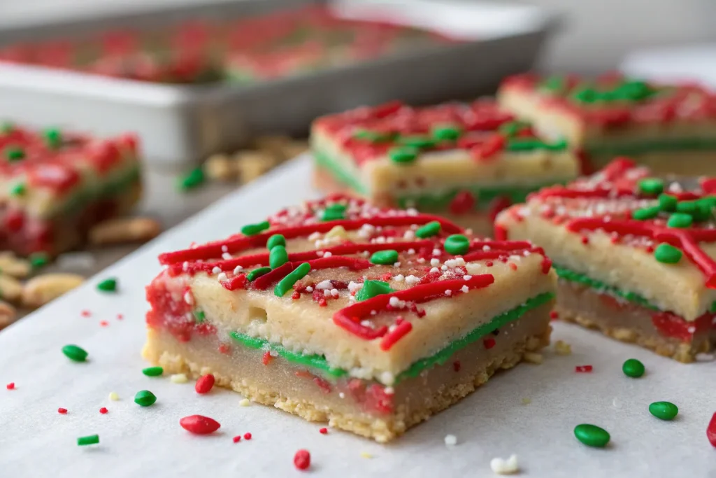 Christmas Cookie Bars – A Festive Holiday Treat