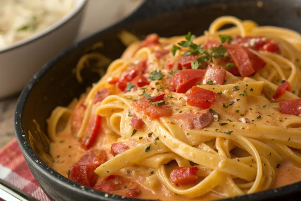 Creamy Cajun Tomato Pasta