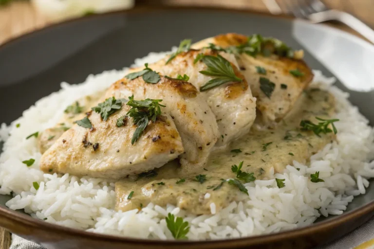 Creamy Herb Chicken & Basmati Rice