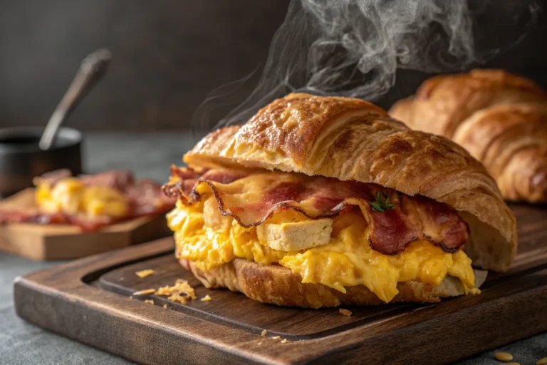 Croissant Breakfast Sandwich