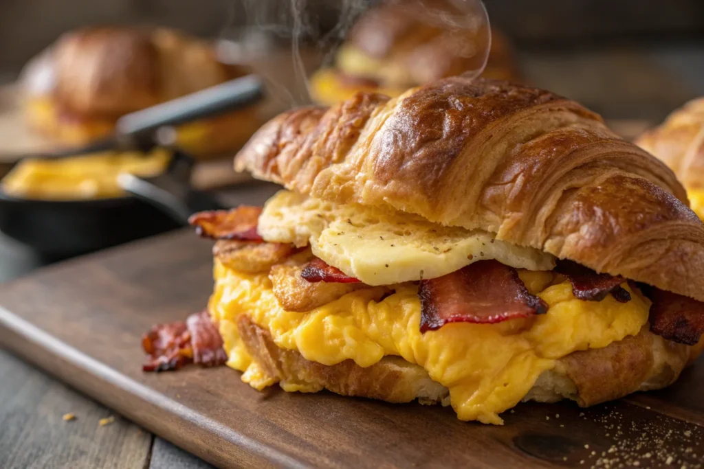 Croissant Breakfast Sandwich